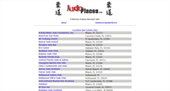 Desktop Screenshot of judoplaces.com
